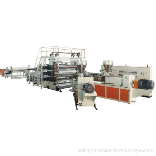 PVC Board/ Plate Extruder/ Extrusion Machine